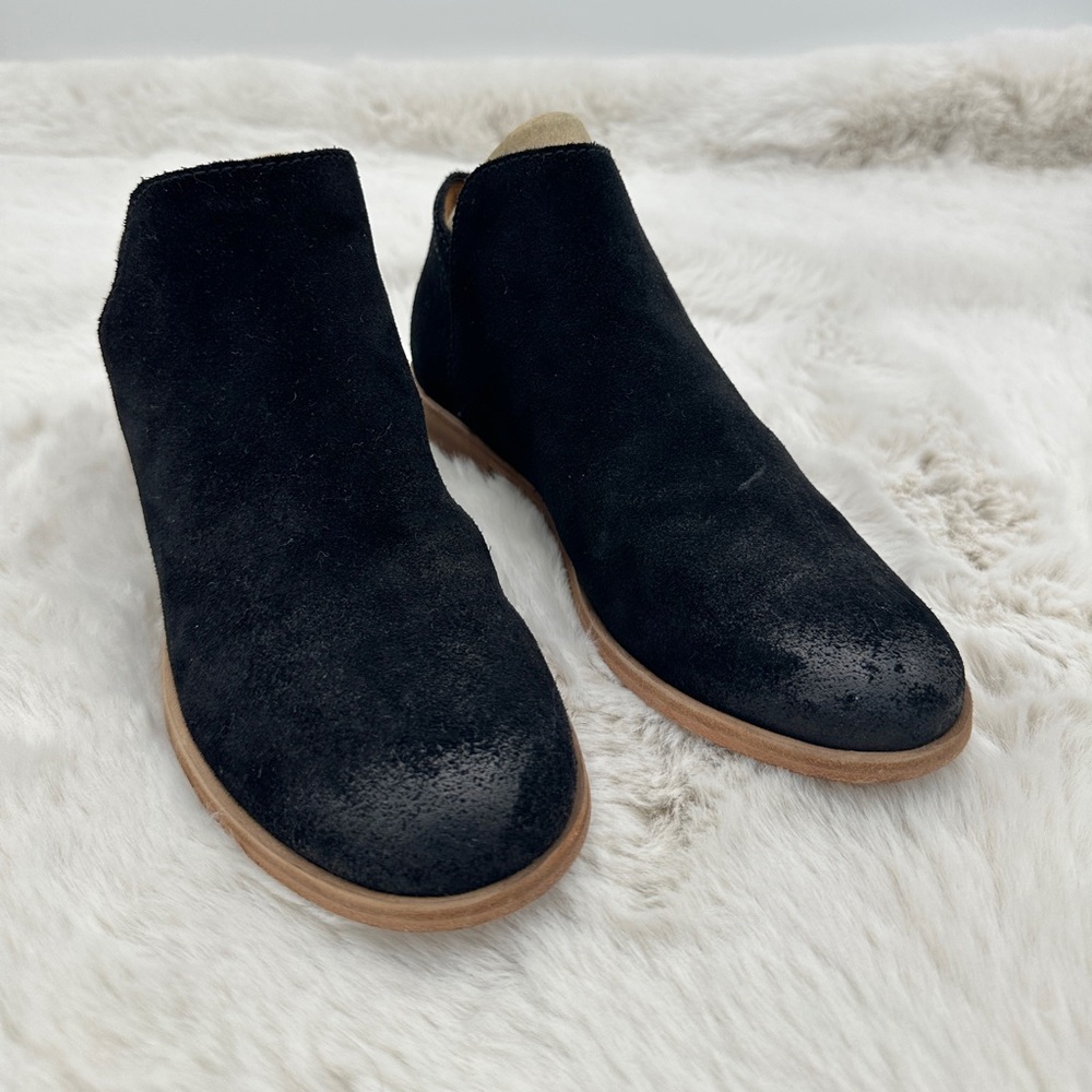 Frye Leather Elyssa‎ Bootie in Black Suede 5.5 - Picture 4 of 11